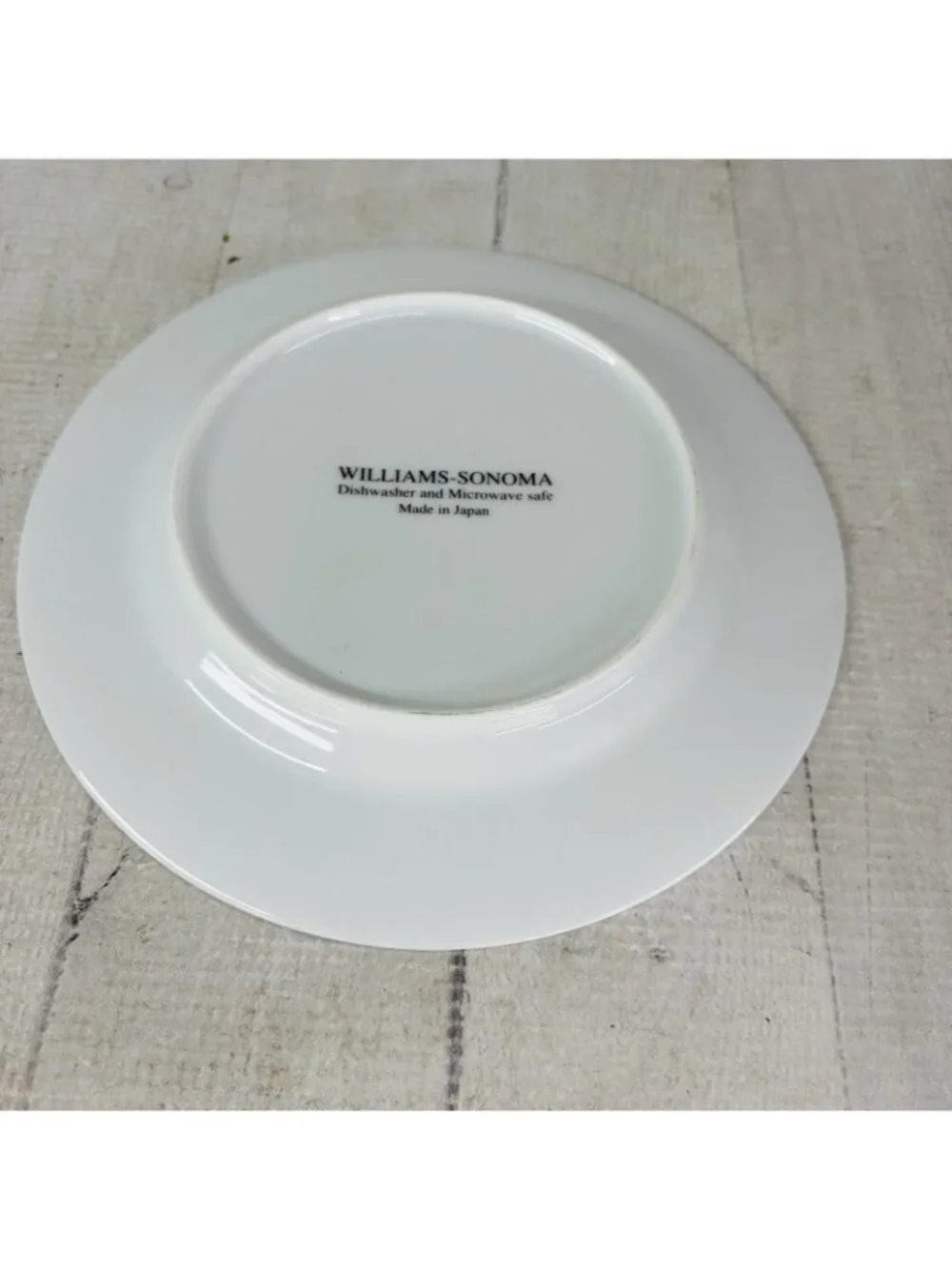 Vintage William Sonoma FRENCH CHEF Cooking Salad Dessert Plates Complete Set 6